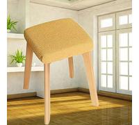 HXOUTGKP Bar Stool Covers Stretch Vanity Stool Slipcover 30-38/30 * 40Cm Jacquard Chair Seat Slipcovers/84#/30-38Cm