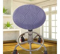 HXOUTGKP Bar Stool Covers Stretch Vanity Stool Slipcover 30-38/30 * 40Cm Jacquard Chair Seat Slipcovers/14#/30-36Cm