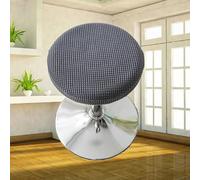 HXOUTGKP Bar Stool Covers Stretch Vanity Stool Slipcover 30-38/30 * 40Cm Jacquard Chair Seat Slipcovers/19#/30-36Cm