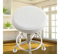 HXOUTGKP Bar Stool Covers Stretch Vanity Stool Slipcover 30-38/30 * 40Cm Jacquard Chair Seat Slipcovers/23#/30-36Cm