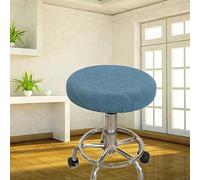 HXOUTGKP Bar Stool Covers Stretch Vanity Stool Slipcover 30-38/30 * 40Cm Jacquard Chair Seat Slipcovers/46#/30-36Cm
