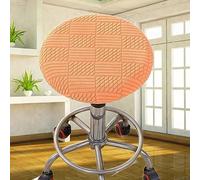 HXOUTGKP Bar Stool Covers Stretch Vanity Stool Slipcover 30-38/30 * 40Cm Jacquard Chair Seat Slipcovers/8#/30-36Cm