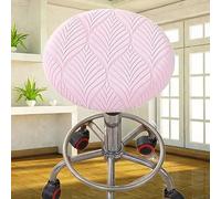 HXOUTGKP Bar Stool Covers Stretch Vanity Stool Slipcover 30-38/30 * 40Cm Jacquard Chair Seat Slipcovers/16#/30-36Cm