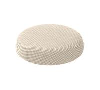 HXOUTGKP Grey Round Stool Cover, 4/1Pcs Round Bar Stool Covers, Washable Easy Soft And Durable, For 9.8-13.7In/25-35Cm Round Stool Square Stool/C/1Pcs