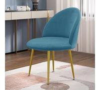 HXOUTGKP Makeup Chair Covers 1/2/4/6Pcs,Round Bottom Stool Accent Low Back Dinning Chair Slipcover/e/1Pcs