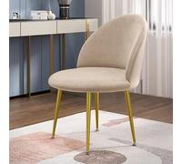 HXOUTGKP Makeup Chair Covers 1/2/4/6Pcs,Round Bottom Stool Accent Low Back Dinning Chair Slipcover/F/6Pcs