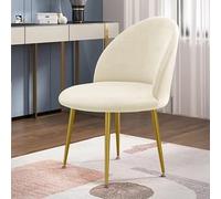 HXOUTGKP Makeup Chair Covers 1/2/4/6Pcs,Round Bottom Stool Accent Low Back Dinning Chair Slipcover/H/2Pcs