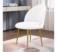 HXOUTGKP Makeup Chair Covers 1/2/4/6Pcs,Round Bottom Stool Accent Low Back Dinning Chair Slipcover/J/2Pcs