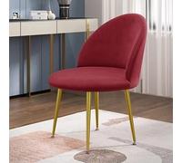HXOUTGKP Makeup Chair Covers 1/2/4/6Pcs,Round Bottom Stool Accent Low Back Dinning Chair Slipcover/N/1Pcs
