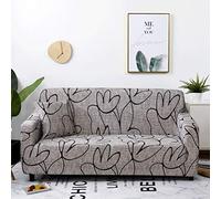 HXOUTGKP Proteziper Divano Stampata in Tessuto Elasticizzato con Motivo Floreale, Copridivano per Sedie, Divanetti, Proteziper Cani, 1, 2, 3, 4 Posti/H/145-185Cm