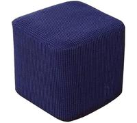 HXOUTGKP Square Ottoman Slipcover With Elastic Bottom Footstool Protector Covers Stool Ottoman Covers Stretch/J/30 * 30Cm
