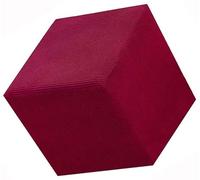 HXOUTGKP Square Ottoman Slipcover With Elastic Bottom Footstool Protector Covers Stool Ottoman Covers Stretch/G/38 * 38Cm