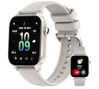 HXQHSTBG Orologio Intelligente Donna, 1,85" Smartwatch con chiamate, orologio sportivo digitale con monitoraggio del sonno, 120+ sport, smart watch con contapassi per Android iOS, IP67 (Grigio)
