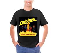 HXRUIAV Hot!!! Dokken T Shirt Under Lock And Key Dokken Shirt Hot Gift for Men Women Unisex