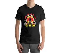 HXRUIAV Super Gym T-Shirt Short Sleeve Tee for Men