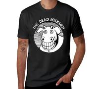 HXRUIAV The Dead Milkmen T-Shirt Summer Tops Plus Size Tops Boys Whites Men