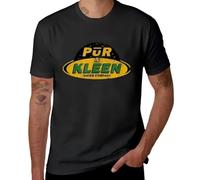 HXRUIAV The Expanse Pur Kleen Water Company Logo T-Shirt Vintage Summer Top for Men