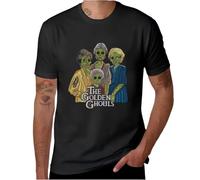 HXRUIAV The Golden Ghouls T-Shirt Plain Summer Tops Sports Fans Anime Mens