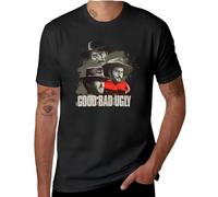 HXRUIAV The Good The Bad & The Ugly T-Shirt s Boys Whites for a Boy Shirts Graphic Tees Heavy Weight for Men