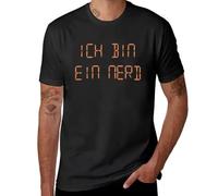 HXRUIAV The IT Crowd -ICH Bin Ein Nerd T-Shirt Sports Fans Summer Clothes Anime Clothes Men's