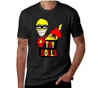 HXRUIAV The Toy Dolls T-Shirt Plus Size Clothes Custom Shirt Men
