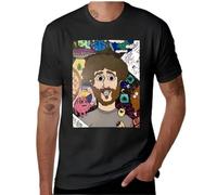 HXRUIAV We Love The Earth Lil Dicky T-Shirt Summer Clothes Edition Mens Graphic Shirts Hip Hop
