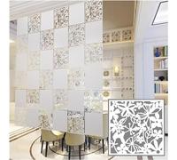 HXRW Divisorio per Ambienti sospeso, Pannelli in PVC, Schermo Anti-crepa da 0,7 mm per Ufficio, Ristorante, Soggiorno, Decorazione, Pannelli divisori per Ambienti sospesi (Colore: Bianco-b,
