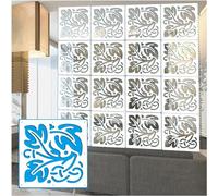 HXRW Divisorio per Ambienti sospeso, Pannello divisorio in plastica di Legno Semi-Privacy Impermeabile, Schermo Decorativo per Ufficio Ristorante Pannelli divisori per Ambienti sospesi (Colo