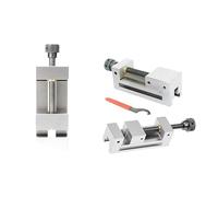 HXSMOZ 1 Pinza a Ganasce Piatte ad Alta precisione QGG50/63/73/88/100/125/150/200 for fresatrice, smerigliatrice, morsa ad Angolo retto di Livello Industriale(QGG73)