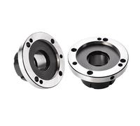 HXSMOZ 1 pz 80mm/100mm/125mm Diametro ER16 ER20 ER25 ER32 Collet Chuck Ad Alta Precisione in Acciaio al Carbonio di Fissaggio Mandrino Titolare ER Collet Chuck(ER40-D100 (7 Holes))