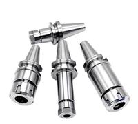 HXSMOZ 1 pz. Mandrino portautensili for tornio CNC ad Alta precisione Bt30 Er16 Er20 Er25 Er32 con Gambo for utensile con bilanciamento dinamico(BT30-ER25-100L-B)