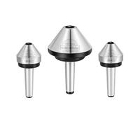 HXSMOZ 1pc MT MTB MT2 MT3 MT4 MT5 Mt5 Morse Tapper Cono Testa a Fungo Centro Ombrello-Tipo di Centro Rotante di Alta precisione Live Ditale(MT3-D100-d30-60deg)