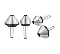 HXSMOZ 1pc MT2 MT3 MT4 Morse Tapper Cono Testa a Fungo Centro Ombrello-Tipo Centro Rotante Ad Alta Precisione Tornio CNC Live Ditale(MT3-D60)