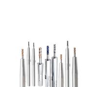 HXSMOZ Asta di prolunga Posteriore da 1 Pezzo SDC8/10/12/16/20/25/32 for Lavorazione di cavità Profonde Asta di prolunga ad Alta precisione 0,003 Resistente ai terremoti(C16-DC06-100L)