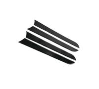 HXVGEGKPYK per A4 B8 A5 2010-2016 Strisce per Pannelli per Porte E Finestre | Modanatura Interni Interni Auto In Morbida Plastica PVC Nero Per PianoFORte, 4 Pezzi Rivestimento Pannello Cambio