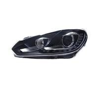 HXVGEGKPYK Proiettore Anteriore Per VW Per Golf 6 Per GTI MK6 Golf6 2010-2012 Per Hid H7 LED DRL Faro Lente Xenon Ad Alta Definizione Accessorio Esterno Fari Anteriori Auto(With xenon lamp)