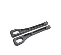HXVGEGKPYK Rifiniture Interne per Auto 2 Pezzi Guarnizione Tenuta Anti-Caduta per Fessure Laterali Sedile Dell'auto per RAV4 per RAV-4 per RAV 4 XA40 2013-2017 2018 Striscia per Cruscotto(Black)