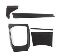 HXVGEGKPYK Rifiniture Interne per Auto per 3 4 Serie G20 G28 G22 2020-2023 LHD Rivestimento Pannello Cambio Console Centrale Fibra Carbonio Auto(5pcs Carbon Fiber)