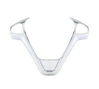 HXVGEGKPYK Rifiniture Interne per Auto per Ecosport 2013-2017 Coprivolante per Auto con Paillettes Accessori Interni Striscia per Cruscotto(2hole Glossy Silver)