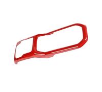 HXVGEGKPYK Rifiniture Interne per Auto per Wrangler per JL 2018-2023 Portabicchieri Anteriore Auto Copertura Decorativa Pannello Cambio 4WD Accessori Interni(Red Cup Holder)