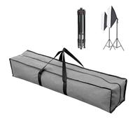 HXXWEUS Borsa per il Trasporto del Treppiede, 120 CM Borsa per Treppiede, Bolsa de Trípode, Bolsa de Transporte de Soporte de Luz, Organizadora Trípode Viajar, Ombrelli, Pali per Tende(Grigio)