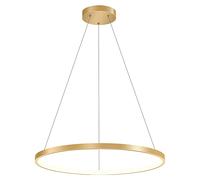 HXYSXHJUO Lampada a Sospensione Moderna a LED ad Anello - Lampada a Sospensione di Lusso in Metallo e Alluminio per Sala da Pranzo, Cucina, Soggiorno, Decorazione per la casa, Elegante lampa