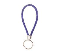 Hxyxbnhno Bling Strass Telefono Cordino Da Polso Cordino Portachiavi Cristallo Auto Portachiavi Accessori Anti-Perso Corda, Blu, taglia unica