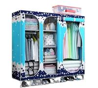 HXZJUIKL Armadio Armadio Armadio Per Camera Da Letto Armadio Organizzatore di Immagazzinaggio Con Appendiabiti Tessuto Portatile Armadio Vestiti Organizzatore di Stoccaggio Armadi