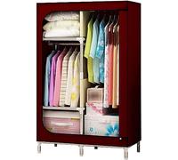 HXZJUIKL Armadio portatile in tessuto, armadio per casa, multifunzione, aperto, montaggio ad angolo, semplice e portatile, in tessuto, 168 x 45 x 90 cm