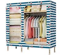HXZJUIKL Armadio portatile in tessuto, per camera da letto di ragazze, semplice e portatile, 168 x 130 x 45 cm