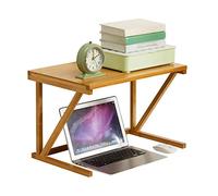 HXZJUIKL Scaffale per Libri, scaffale per riporre Gli Oggetti sulla scrivania, libreria Multistrato in Legno massello per Soggiorno e Camera da Letto