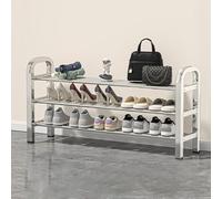 HXZJUIKL Scarpiera con poggiapiedi in rete laminata, scarpiera per armadio, ingresso, corridoio, camera da letto, soggiorno, bagno, balcone, laminato rimovibile (46 cm, 100 cm)