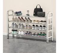 HXZJUIKL Scarpiera con poggiapiedi in rete laminata, scarpiera per armadio, ingresso, corridoio, camera da letto, soggiorno, bagno, balcone, laminato rimovibile (64 cm, 66 cm)
