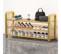 HXZJUIKL Scarpiera con ripiani rimovibili, ripiani in rete metallica, scarpiera per armadio, ingresso, corridoio, camera da letto, soggiorno, design calzature (B 60 x 28,5 x 52,2 cm)